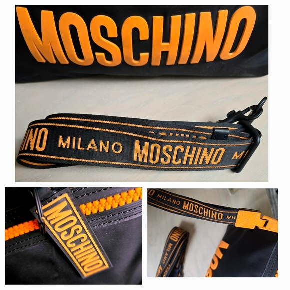 Moschino Logo Weekender Bag - Picture 6 of 15